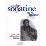 Image links to product page for Sonatine in D major for Flute and Piano, Op. posthume 137 No. 1 D 384