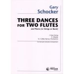 Image links to product page for Three Dances for Two Flutes and Piano