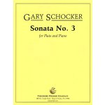 Image links to product page for Sonata No 3 for Flute and Piano
