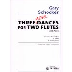 3 Dances for 2 Flutes & Piano by Gary Schocker - Flute Duet