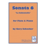 Image links to product page for Sonata No 6 "La Salmonella" for Flute and Piano