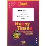 Image links to product page for Waltz No. 2 for Flute, Clarinet and Piano
