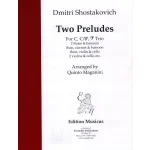 Image links to product page for Two Preludes for Wind Trio