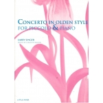 Image links to product page for Concerto in Olden Style for Piccolo and Piano