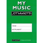 Image links to product page for My Music Jot-A-Note (A4 Green)