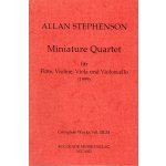 Image links to product page for Miniature Quartet for Flute, Violin, Viola and Cello