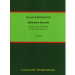 Image links to product page for Miniature Quartet for Flute, Violin, Viola and Cello