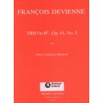 Image links to product page for Trio in Bb for Flute, Clarinet and Bassoon, Op61/5