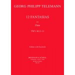 Image links to product page for Twelve Fantasias for Flute, TWV 40:2-13