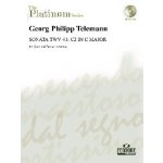 Image links to product page for Sonata in C major for Flute and Basso Continuo, TWV41:C2 (includes CD)