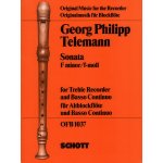 Image links to product page for Sonata in F minor for Flute and Continuo, TWV 41:f2