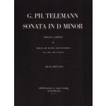 Image links to product page for Sonata in D minor for Flute and Continuo, TWV 41:d4