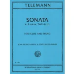 Image links to product page for Sonata in F minor for Flute and Piano, TWV41:f1