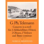 Image links to product page for Concerto in A minor for Two Flutes, Two Oboes, Two Violins and Basso Continuo, OpTWV44: 42