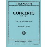 Image links to product page for Concerto in D major for Flute and Piano,  TWV 51:AnhD1