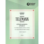 Image links to product page for Trietti Metodichi e Scherzi in F major for Two Flutes and Continuo, TWV 42:d1