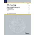 Image links to product page for Six Canonic Sonatas, Op5 TWV 40:118-123
