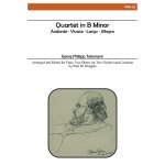 Image links to product page for Quartet in B minor (Tafel-Musik Part 2)