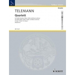 Image links to product page for Quartet in F major for Flute/Treble Recorder, Oboe, Violin and Basso Continuo
