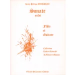 Image links to product page for Sonata in C major for Flute and Guitar