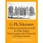 Image links to product page for Paris Quartet No 4 in G minor, TWV43: g1