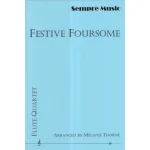 Image links to product page for Festive Foursome for Flute Quartet