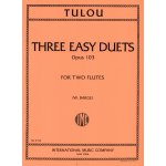 Image links to product page for Three Easy Duets for Two Flutes, Op. 103
