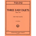 Image links to product page for Three Easy Duets for Two Flutes, Op. 103