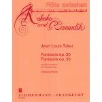 Image links to product page for Fantasies for Flute and Piano, Op. 30 and Op. 36