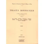 Image links to product page for Traits Difficiles for Flute