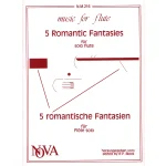 Image links to product page for Five Romantic Fantasies for Solo Flute