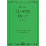 Image links to product page for Flower Duet [String Quartet]