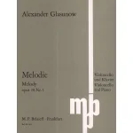 Image links to product page for Melodie for Cello and Piano, Op20/1