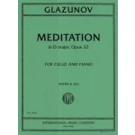 Image links to product page for Meditation in D Major for Cello and Piano, Op32