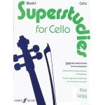 Image links to product page for Superstudies for Cello Book 1