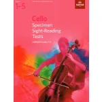 Image links to product page for Specimen Sight-Reading Tests for Cello Grades 1-5