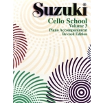 Image links to product page for Suzuki Cello School Vol. 3 [Piano Part]