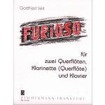 Image links to product page for Furioso for 2 flutes, clarinet and piano