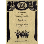 Image links to product page for "Caro nome" and "La donna é mobile" from Rigoletto for Wind Quintet