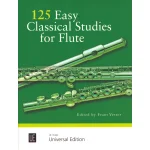 Image links to product page for 125 Easy Classical Studies for Flute