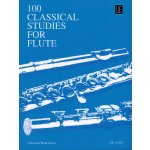 Image links to product page for 100 Classical Studies for Flute