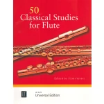 Image links to product page for 50 Classical Studies for Flute