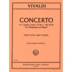 Image links to product page for Concerto in F major "La Tempesta di Mare" for Flute and Piano, Op. 10 No. 1 (RV433)