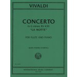 Image links to product page for Flute Concerto in G minor "La Notte" Op 10 No 2, RV439,