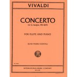 Image links to product page for Concerto in G major arranged for Flute and Piano, RV 435