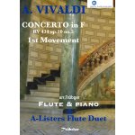 Image links to product page for Flute Concerto in F (1st Movement), RV434, Op10 No5