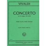 Image links to product page for Concerto in G major for Flute and Piano, RV438