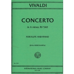 Image links to product page for Concerto in A minor for Flute and Piano, RV 440
