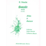 Image links to product page for Sonata in A major for Flute and Guitar, F XV 4