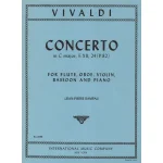 Image links to product page for Concerto in C major for Flute, Oboe, Violin, Bassoon and Piano, FXII,24 (P82)